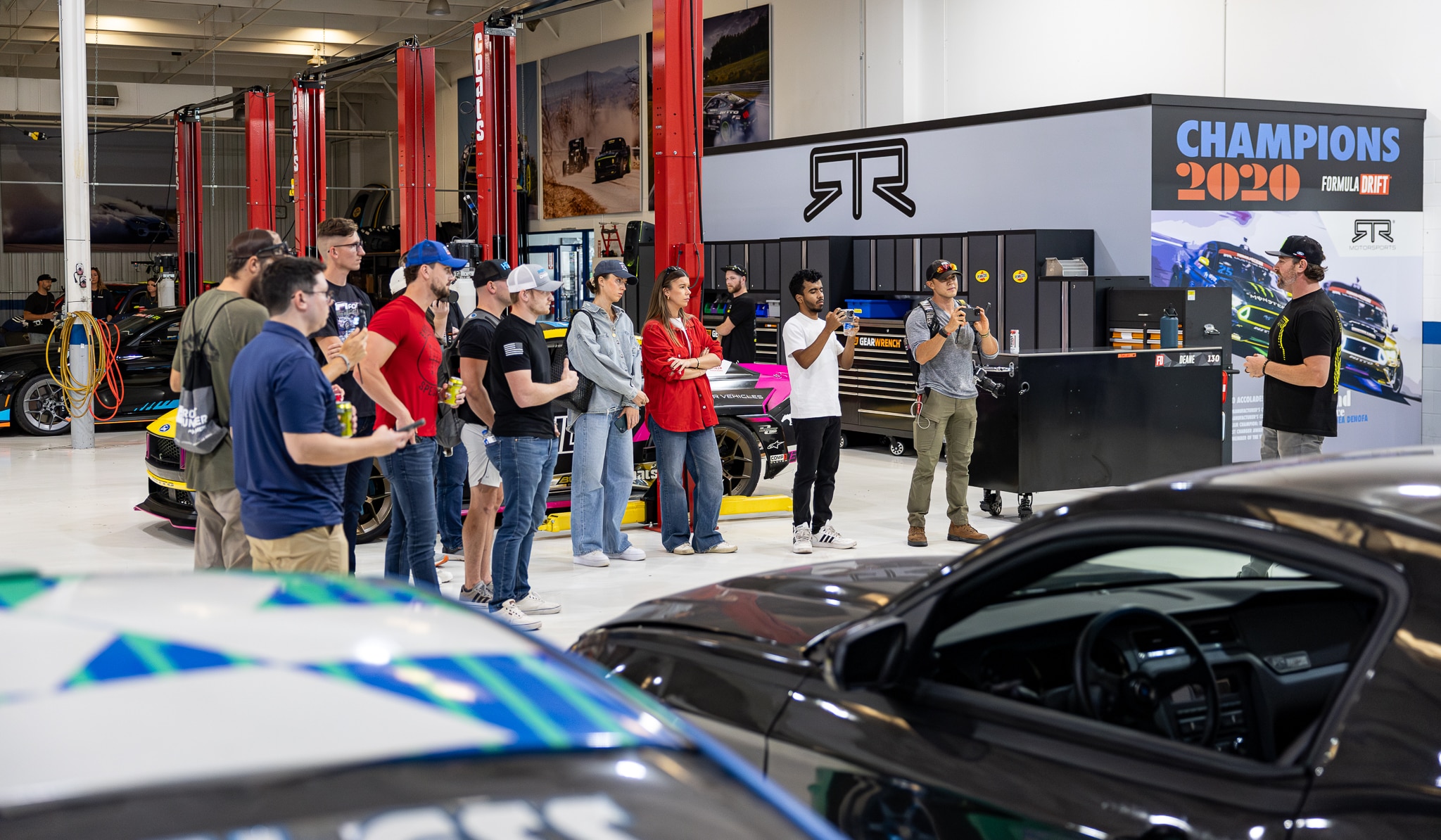 From left to right, @themidnightmaverick, @therealcervenka, @marissahalee, @the_xcalibur, @5.2ltr, @jacecraftmiller, @99slowbruhh, @imcalewest, @lessecomoreboost, and @fordmustangclub_.